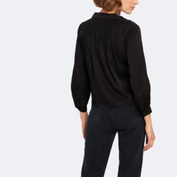 Long Sleeve Emilia Button Up Top - Picture 7 of 7